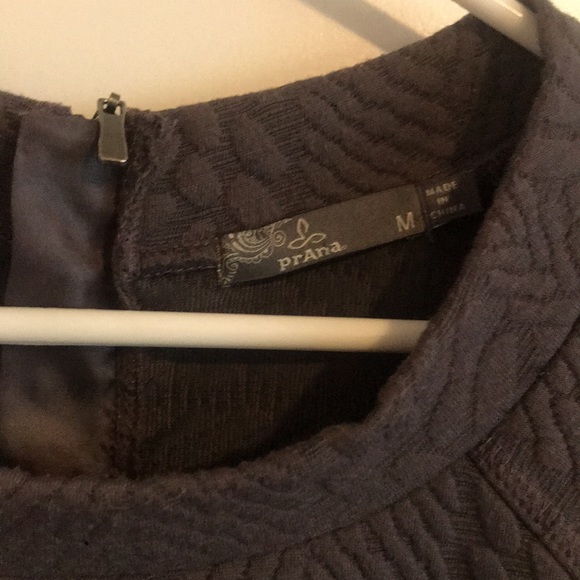 Prana gray macee quilted long sleeve dress - Picture 3 of 3